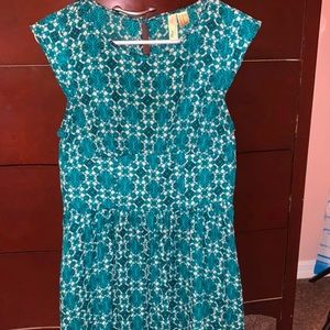 Teal Forever 21 Dress